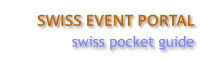 Event Portal - Swiss Genuss